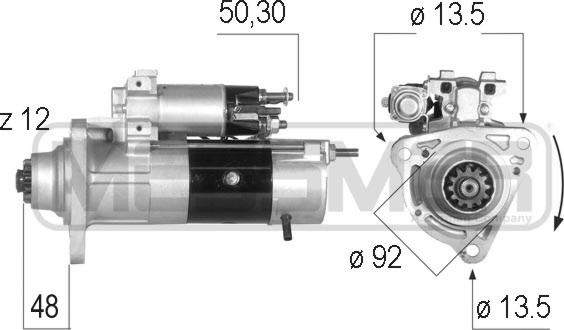 ERA 220558 - Motorino d'avviamento autozon.pro