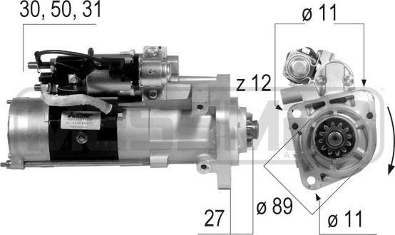 ERA 220564 - Motorino d'avviamento autozon.pro