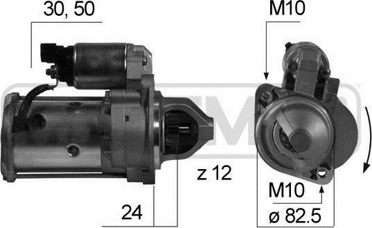 ERA 220511 - Motorino d'avviamento autozon.pro