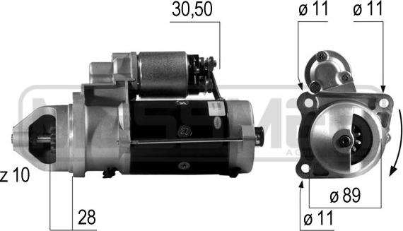 ERA 220513A - Motorino d'avviamento autozon.pro