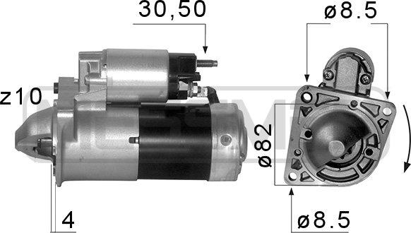 ERA 220580A - Motorino d'avviamento autozon.pro