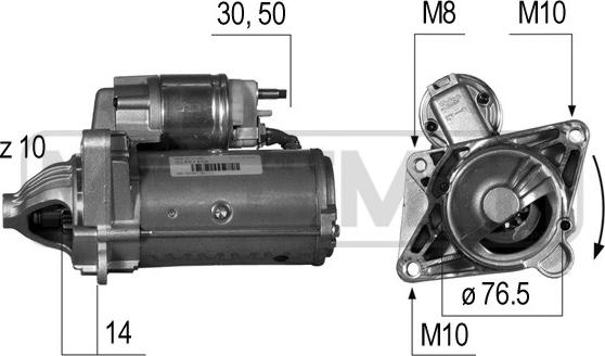 ERA 220529 - Motorino d'avviamento autozon.pro