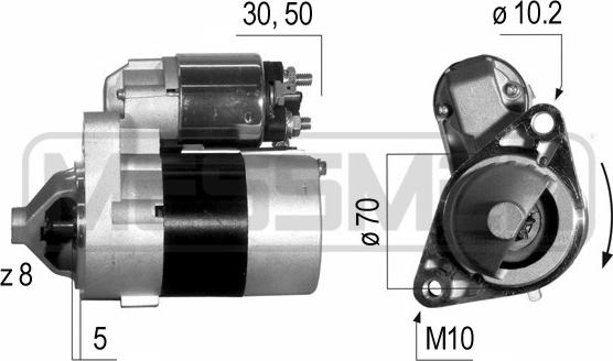 ERA 220523A - Motorino d'avviamento autozon.pro