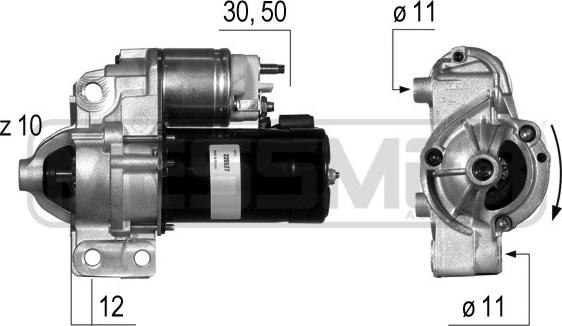 ERA 220527 - Motorino d'avviamento autozon.pro