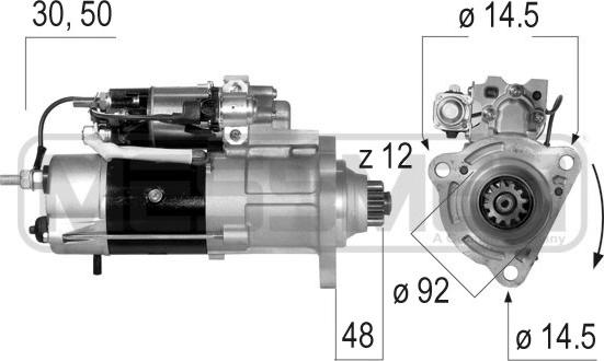 ERA 220574 - Motorino d'avviamento autozon.pro