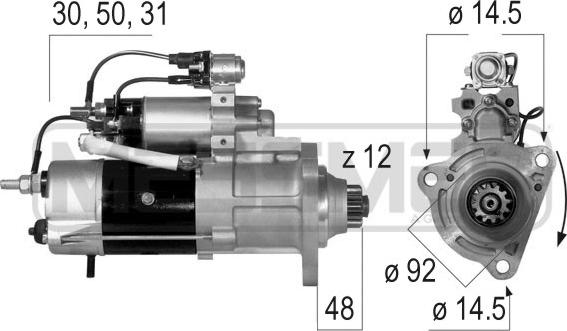 ERA 220573 - Motorino d'avviamento autozon.pro