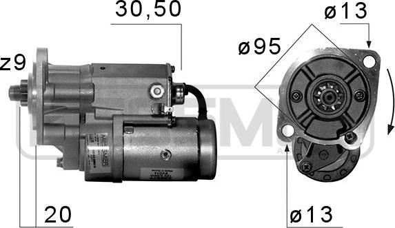 ERA 220577A - Motorino d'avviamento autozon.pro