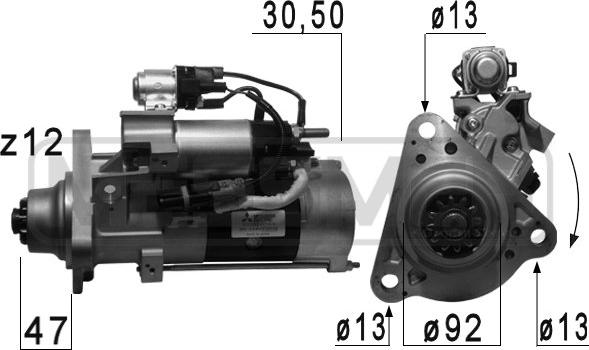 ERA 220690 - Motorino d'avviamento autozon.pro