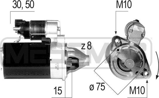 ERA 220644A - Motorino d'avviamento autozon.pro