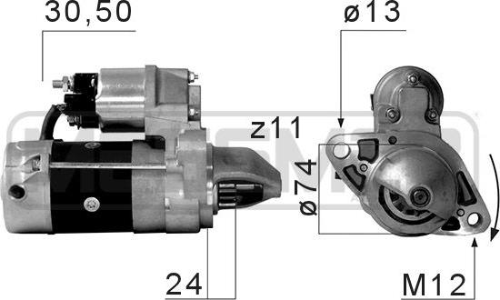 ERA 220664A - Motorino d'avviamento autozon.pro