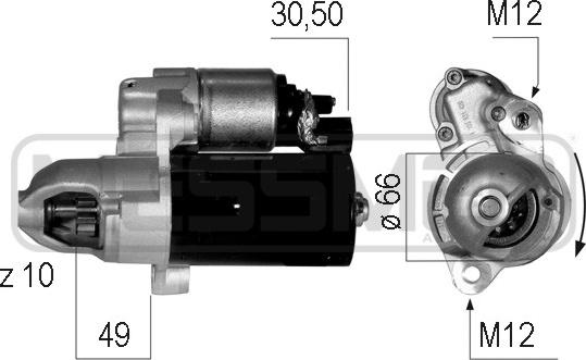 ERA 220605 - Motorino d'avviamento autozon.pro