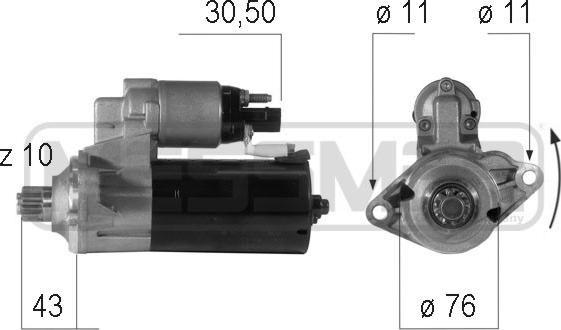 ERA 220606 - Motorino d'avviamento autozon.pro