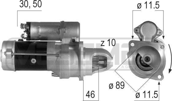 ERA 220601A - Motorino d'avviamento autozon.pro