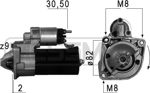 ERA 220610 - Motorino d'avviamento autozon.pro