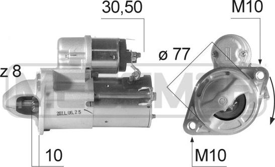 ERA 220612 - Motorino d'avviamento autozon.pro