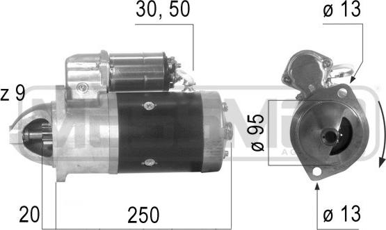 ERA 220621 - Motorino d'avviamento autozon.pro