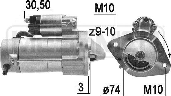 ERA 220094 - Motorino d'avviamento autozon.pro