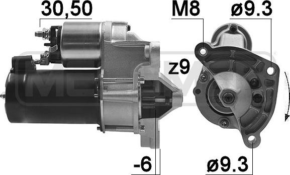 ERA 220044A - Motorino d'avviamento autozon.pro