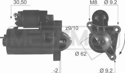 ERA 220044 - Motorino d'avviamento autozon.pro