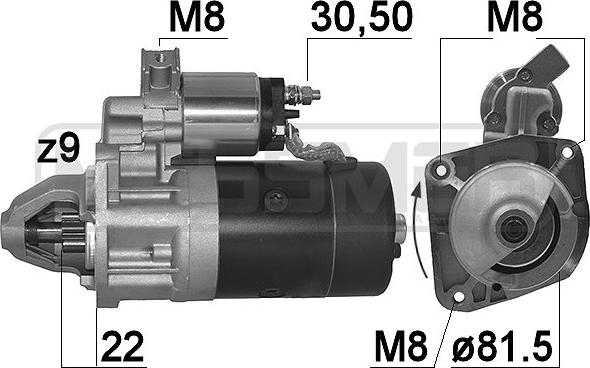 ERA 220043A - Motorino d'avviamento autozon.pro