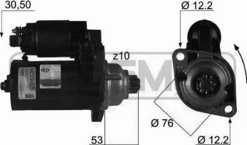 ERA 220055 - Motorino d'avviamento autozon.pro