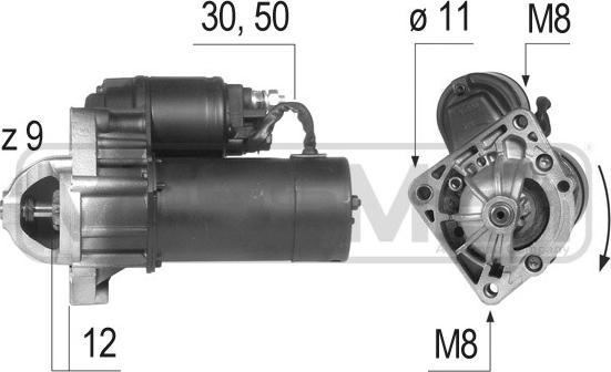 ERA 220057A - Motorino d'avviamento autozon.pro