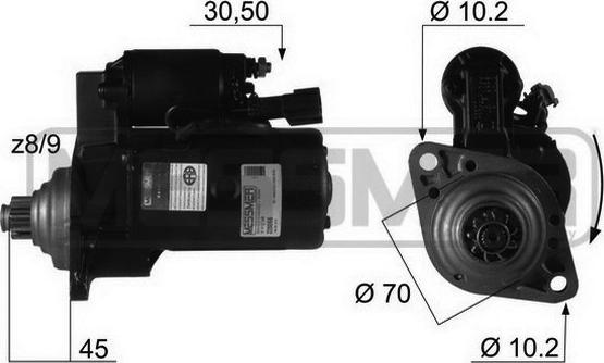 ERA 220066R - Motorino d'avviamento autozon.pro