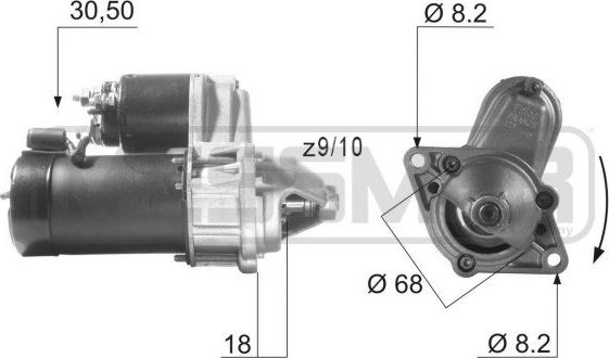 ERA 220001A - Motorino d'avviamento autozon.pro