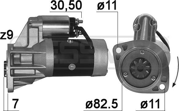 ERA 220083A - Motorino d'avviamento autozon.pro