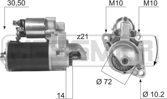 ERA 220034A - Motorino d'avviamento autozon.pro