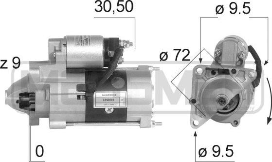 ERA 220031A - Motorino d'avviamento autozon.pro