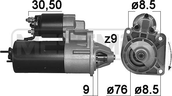 ERA 220143A - Motorino d'avviamento autozon.pro