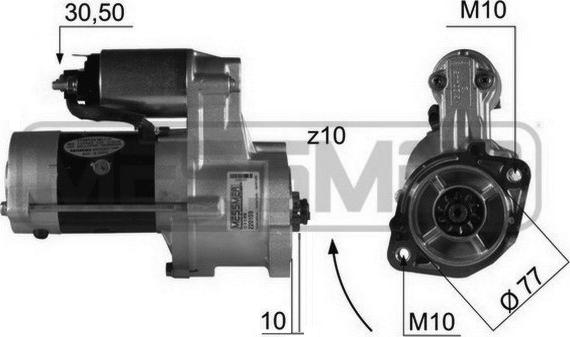 ERA 220159A - Motorino d'avviamento autozon.pro