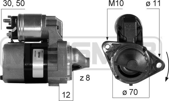 ERA 220154 - Motorino d'avviamento autozon.pro