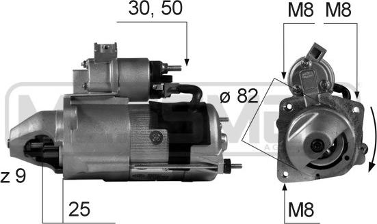 ERA 220158A - Motorino d'avviamento autozon.pro