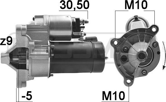 ERA 220163A - Motorino d'avviamento autozon.pro