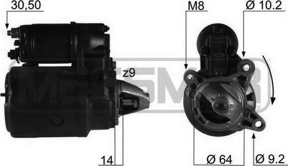 ERA 220112R - Motorino d'avviamento autozon.pro