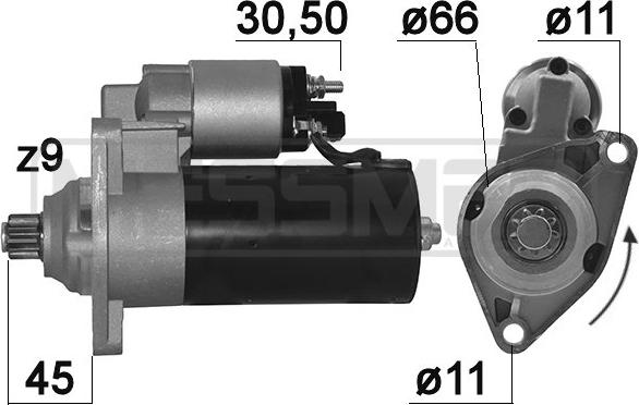 ERA 220130A - Motorino d'avviamento autozon.pro