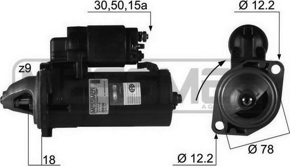 ERA 220138R - Motorino d'avviamento autozon.pro