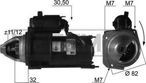 ERA 220127R - Motorino d'avviamento autozon.pro