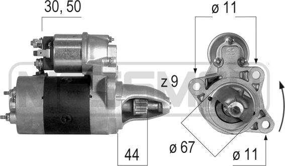 ERA 220173A - Motorino d'avviamento autozon.pro