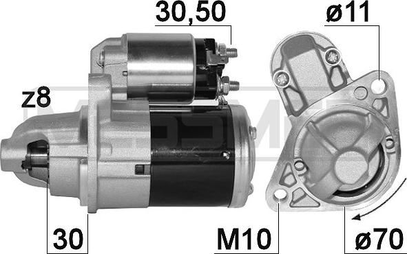 ERA 220894A - Motorino d'avviamento autozon.pro