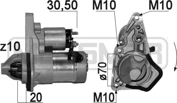 ERA 220846A - Motorino d'avviamento autozon.pro