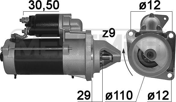 ERA 220858 - Motorino d'avviamento autozon.pro