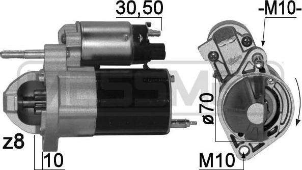 ERA 220853 - Motorino d'avviamento autozon.pro