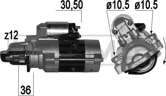 ERA 220865A - Motorino d'avviamento autozon.pro