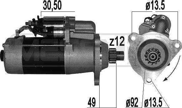 ERA 220860A - Motorino d'avviamento autozon.pro