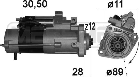 ERA 220861A - Motorino d'avviamento autozon.pro