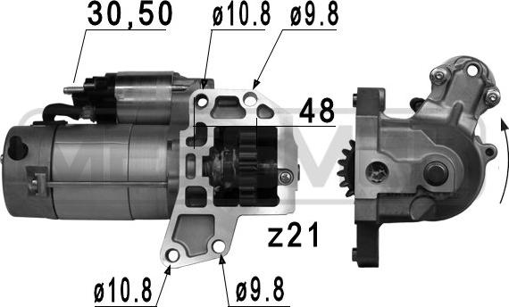 ERA 220801 - Motorino d'avviamento autozon.pro