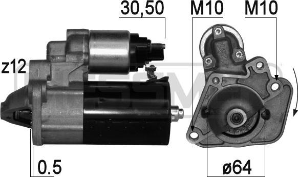 ERA 220816 - Motorino d'avviamento autozon.pro